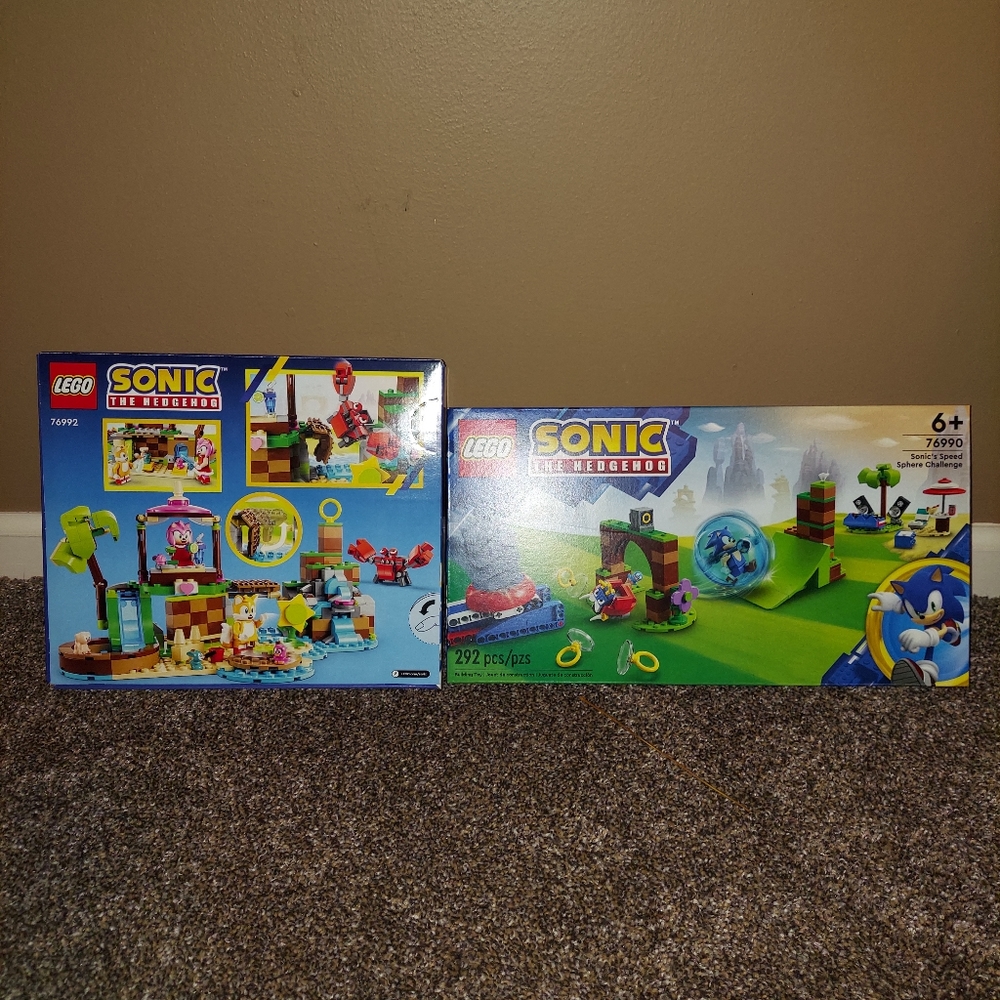 SONIC LEGO 2 Brand new sets unopened